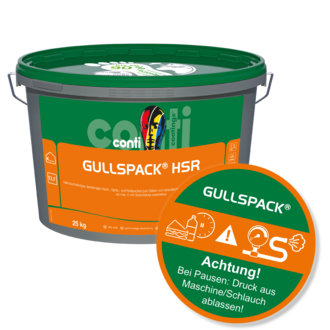Conti Gullspack HSR Innenspachtel weiß 25KG, Gebrauchsfertiger feinkörniger Hand-, Spritz-, und Rollspachtel, gut diffusionsfähig