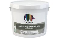 CAPAROL Akkordspachtel fein 25kg, Verarbeitungsfertiger Dispersionsspachtel, wasserverd&uuml;nnbar, umweltschonend und geruchsarm
