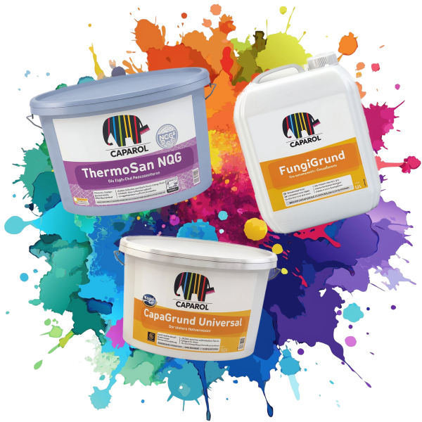 Caparol Thermosan NQG & FungiGrund & CapaGrund Universal Set