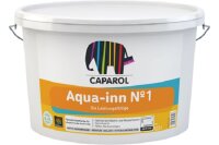 CAPAROL Aqua-inn No 1 weiß 12,5L, Hoch deckende Absperrfarbe Isolierfarbe als Grund- und Deckfarbe, hoher Weißgrad, diffusionsfähig, tönbar