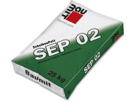 Baumit Scheibenputz SEP 25kg weiß 3mm, Mineralischer Edelputz, Geschmeidig und gut strukturierbar, Innen- und Außenputz
