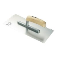 STORCH Edelstahl-Zahnkelle 280 x 130mm, Zahnung  4 x 6mm...