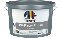 CAPAROL RF RaumFinish weiß 12,5L, Füllende, gut ausbesserungsfähige matte Innenfarbe, max Deckkraft 1, auch bestens für Raufaser
