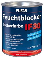 PUFAS Feuchtblocker Isolierfarbe IF30 750ml wei&szlig;,...