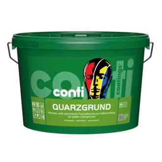 Conti® Quarzgrund 25KG, weiß pigmentierte Putzhaftbrücke für mineralische Untergründe,Innen-u.Außen