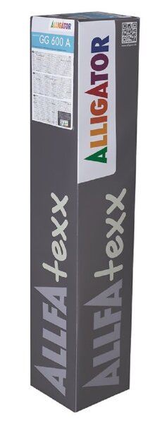 ALLIGATOR ALLFAtexx GG 630 A AQUATECH-Glasgewebe pigmentiert, wasseraktivierbarem Kleberrücken