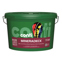 Conti® MineraDeck12,5L weiß, Dispers.-Silikat-Fassadenfarbe, umweltverträglich, wasserabweisend, tönbar