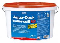 PUFAS Aqua-Deck Isolierweiß AD weiß 10L,...