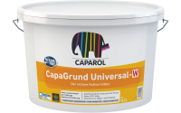 CAPAROL CapaGrund Universal-W 12.5L weiß, deckender Grundanstrich Haftvermittler vor Dispersions-, Siliconharz- und Dispersions-Silikatfarben uvw.