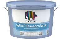 CAPAROL Sylitol Fassadenfarbe weiß 12,5L auf Silikatbasis, hoher Weißgrad, quarzverstärkt für gute Haftung, Wetterbeständig, CO2-durchlässig
