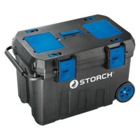 STORCH Werkzeugtrolley Profi XXL, Extra gro&szlig;e, stabile Werkzeugbox, Ausziehbarer Transportgriff