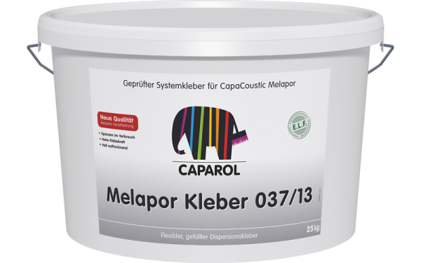 CAPAROL CapaCoustic Melapor Kleber 037/13 -25KG- ; Dispersionskleber f&uuml;r Melapor-Panels