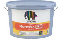 CAPAROL Capatect Muresko Fassadenputz weiß 25KG, Verarbeitungsfertiger siliconharzverstärkter Fassadenputz, Schutz gegenüber Pilz- und Algenbefall