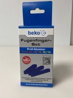 Beko Fugenfinger-Set, Profiabzieher f&uuml;r perfekte Silicon- und Dichtstofffugen (Inhalt 3 St. pro Pck)