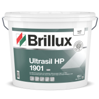 Brillux Ultrasil HP1901 Wei&szlig;, Sol-Silikat-Fassadenfarbe, ohne Biozidzusatz gegen Algen und Pilze, hoch wasserdampfdiffusionsf&auml;hige, t&ouml;nbar
