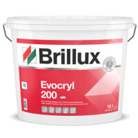Brillux Evocryl 200 weiß 2,5L, Premium 100%...
