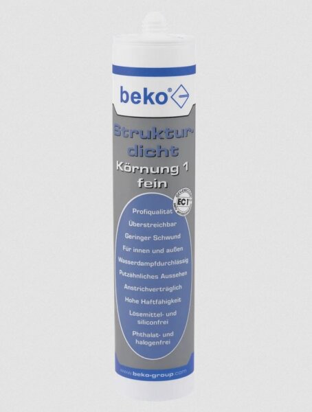 Beko Strukturdicht Körnung 1 Fein 310ml weiß (Rissstop)