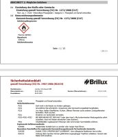 Brillux SolvoGuard 885 Weiß 0,75L, Wetterschutz Holzfarbe deckend oder lasierend, seidenmatt, feuchtigkeitsregulierend, Ein-Topf-System, blockfest, für außen