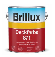 Brillux Lignodur FlexGuard 871 750ml weiß, Für optimalen Schutz und dekorative Gestaltung von nicht maßhaltigen und begrenzt maßhaltigen Holzbauteilen