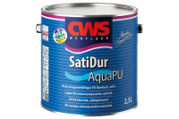 CWS WERTLACK&reg; SatiDur Aqua PU | wei&szlig; | 2,5 l | f&uuml;r hochbeanspruchte Fl&auml;chen