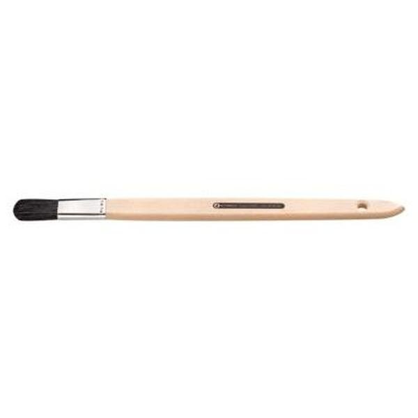 STORCH Platt-Pinsel ClassicSTAR mix, gerade 25mm, Premium Borstenmischung, nahtlose rostfreie Zwinge, optimal f. Wand,-Fassadenfarben u. lösemitellhaltige Lacke