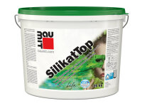 Baumit SilikatTop 25KG weiß 2mm, Silikat-Fassadenputz sehr hoch wasserdampfdurchlässig, wasserabweisend, witterungs- und frostbeständig, stoß- und kratzfest, tönbar