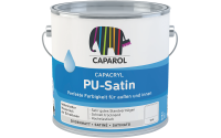 CAPAROL Capacryl PU-Satin weiß 2,5L, Seidenmatter...