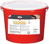 KEIM Stucasol 25KG Naturweiß K3, Sol-Silikatputz in Perfektion, hoch witterungsbeständig, hoch wasserabweisend, diffusionsoffen für Innen und Außen