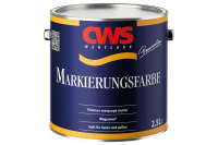CWS WERTLACK&reg; Markierungsfarbe | wei&szlig; | 2,5 l |...