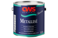 CWS WERTLACK® Metallisé | 2,5 l 009 anthrazit, Seidenmatter Eisenglimmer-Dickschichtlack, Hoher Korrosionsschutz und Wetterbeständigkeit