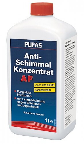 PUFAS Anti Schimmel Konzentrat 1L,  Fungizider Farbzusatz für den Innen- und Außenbereich
