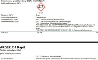 ARDEX R4 RAPID Universal-Schnellspachtel 2,5KG für schnelle Ausbesserungsarbeiten, innen und außen, Wand-, Boden- und Deckenflächen