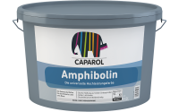 CAPAROL Amphibolin wei&szlig;, 100% Reinacrylat-Kunststoffdispersion, Schlagregendicht, wasserabweisend, Desinfektionsmittelbest&auml;ndig, f. Innen und Au&szlig;en