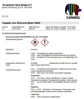 CAPAROL Capalac Allgrund 2,5L Weiß, Universal-Grundierung für Eisen,-Stahl, Haftgrundierung auf Aluminium, Kupfer, Zink, Hart-PVC, Holz