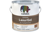 CAPAROL Capadur LasurGel, Die Tropfgehemmte Holzschutzlasur, Hoher UV-Schutz, feuchtigkeitsregulierend, Konservierung gegen Pilzbefall